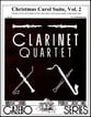 CHRISTMAS CAROL SUITE #2 CLARINET QUARTET cover